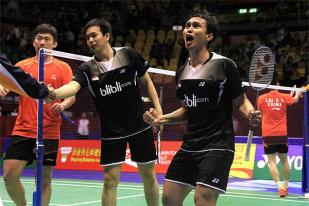 Hendra dan Ahsan Fokus ke Pertandingan, Belum Memikirkan Juara