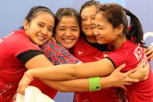 Dua Ganda Putri Lolos Semi Final SEA Games