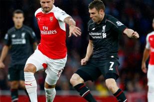 Liverpool Merangsek Peringkat Ketiga, Imbangi Arsenal