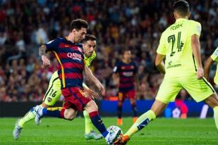 Messi Bantu Barcelona Hajar Levante 4-1