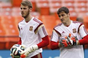 Pelatih  Belum Sebut  Kiper Utama Spanyol di PE 2016