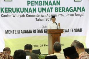 Menag Berharap Agamawan Aktif Suarakan Moderasi