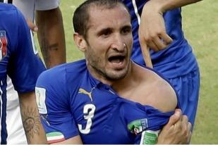 Chiellini: Hukuman Suarez Berlebihan, Kasihan Keluarganya