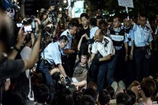 Hong Kong Tahan 196 Pengunjuk Rasa