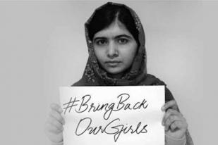 Malala Serukan Pembebasan Gadis Nigeria Yang Disandera Boko Haram