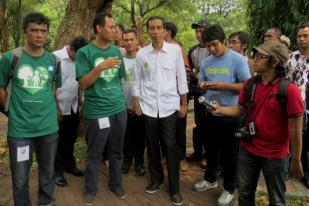 Jokowi Hadiri Acara Pembukaan Festival Taman 2013 