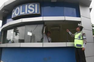 Dua Pos Polisi Dirusak Orang Tak Dikenal