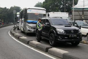 Polda Metro Jaya Gelar Razia Jalur Bus Transjakarta