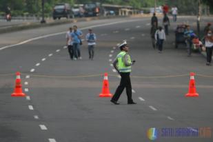 Jelang Jakarta Night Festival Jalan Thamrin sampai Monas Ditutup