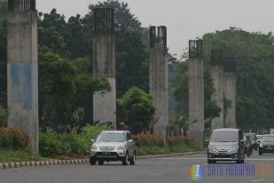 Tiang Pancang Monorail Jakarta Dihentikan