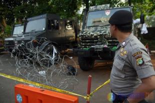 Tiga Mobil Besar Milik Massa Prabowo Disita Polisi