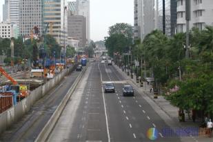 Jalan MH Thamrin Bebas Motor