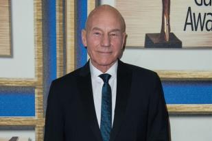 Sir Patrick Stewart Hadiri Writers Guild Award