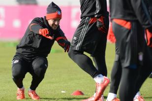 Para Pemain Munchen Saat Latihan