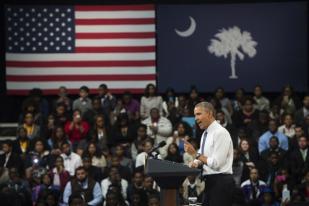 Pidato Obama di Benedict College