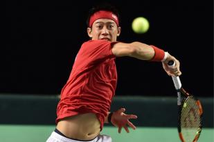 Kei Nishikori di Piala Davis Kanada