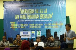 Seminar Hak Atas Air Menuju Pembangunan Berkelanjutan