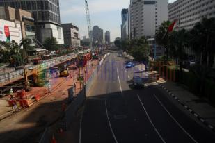 Arus Lalu Lintas Thamrin - Sudirman Lancar