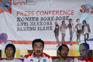 BNN dan Slank Siap Gelar Konser Antinarkoba