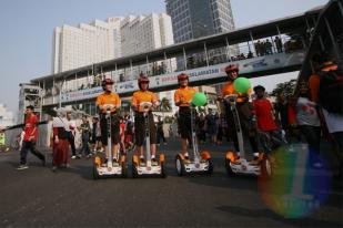 Polda Luncurkan Satuan Segway di CFD