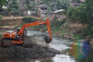 Normalisasi Sungai Ciliwung Terus Dikerjakan Antisipasi Banjir