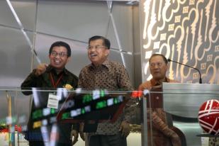 Wapres JK Resmi Tutup Perdagangan Saham BEI Tahun 2015