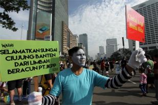 Walhi Kampanyekan Hari Air Dunia di CFD