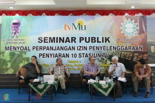 Diskusi Menyoal Izin Penyelenggaraan Penyiaran TV  Nasional 