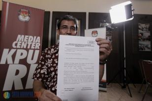 KPU: Formulir Calon Pasangan Perseorangan Bermeterai masih Draft