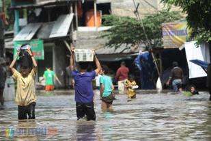 Pasar Buncit Terendam Banjir