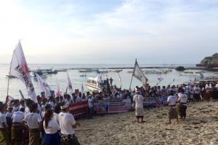  3 Banjar di Nusa Lembongan Deklarasi Tolak Reklamasi Teluk Benoa