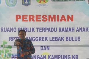 Gubernur Ahok Resmikan RPTRA Anggrek Lebak Bulus