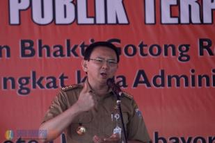 Gubernur Ahok Resmikan RPTRA Taman Sawo Cipete