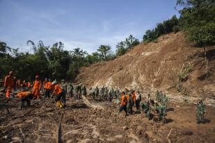 Pencarian Korban Longsor Purworejo masih Dilakukan