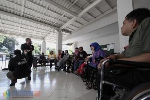 Menangkal Kejahatan, Penyandang Disabiltas Belajar Teknik Bela Diri