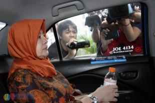 Istri Akil Mochtar, Ratu Rita Bungkam Usai Diperiksa KPK