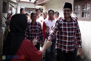 Cawagub Djarot Sapa Warga di Ciganjur