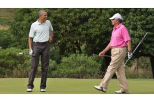 Berfoto Main Golf dengan Obama, PM Malaysia Dibully Rakyatnya