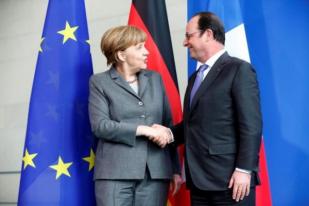 Merkel-Hollande Jadi Mesra Setelah Tragedi Charlie Hebdo