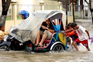 Hujan Deras, Banjir Menggenangi Sejumlah Wilayah di Aceh 