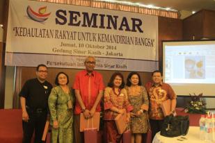 Inteligensia Sinar Kasih Gelar Seminar Kedaulatan dan Kemandirian