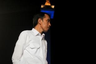 Presiden Jokowi di Panggung Syukuran Rakyat