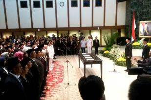 Ratusan Pejabat Eselon III dan IV Kembali Dilantik