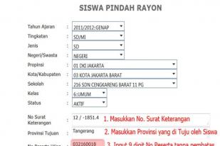 Tata Cara Pindah Sekolah