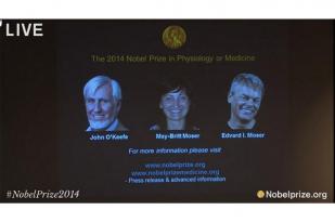 Penemu Sel Lokasi Memenangi Hadiah Nobel Kedokteran