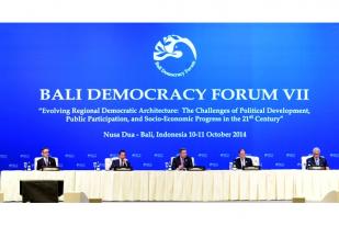 SBY Berdiskusi Soal Demokrasi di Bali Democracy Forum