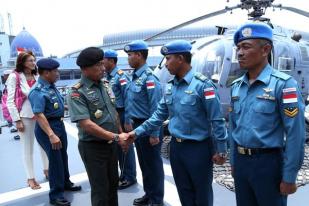 Panglima TNI Lepas Kontingen Garuda ke Lebanon 