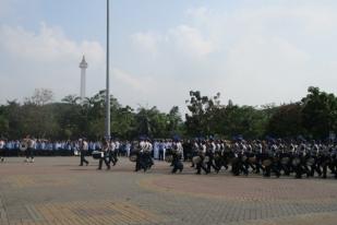 Atraksi Menwa di Peringatan Sumpah Pemuda Monas