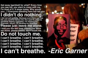 Eric Garner Saat Dicekik Polisi: Aku Tak Bisa Bernapas