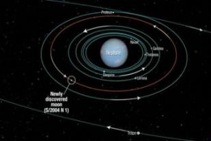 Teleskop Hubble NASA Menemukan Bulan Baru di Planet Neptunus